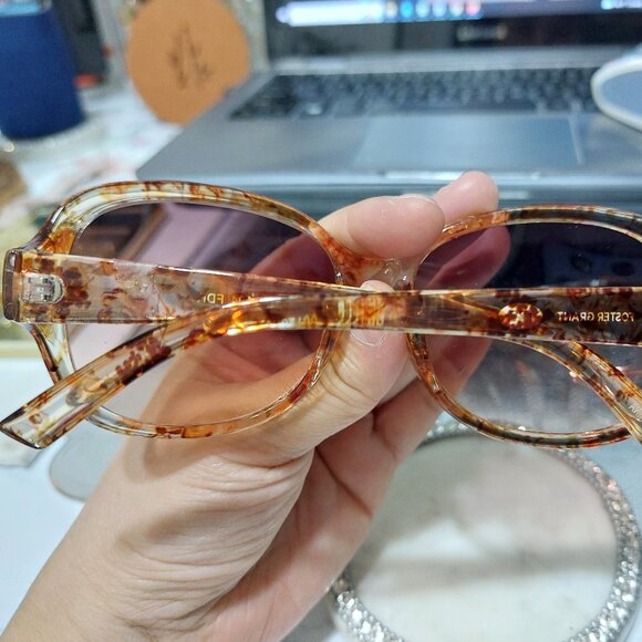 Foster Grant Fashion sunglasses women Maxblock floral trasluscent gradient lense - Picture 10 of 10